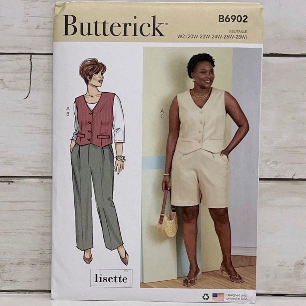 ⭐️5 for $28⭐️ NEW Butterick B6902 Sewing Patterns PLUS SIZE UNCUT